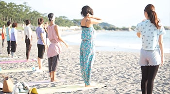 Beach Yoga