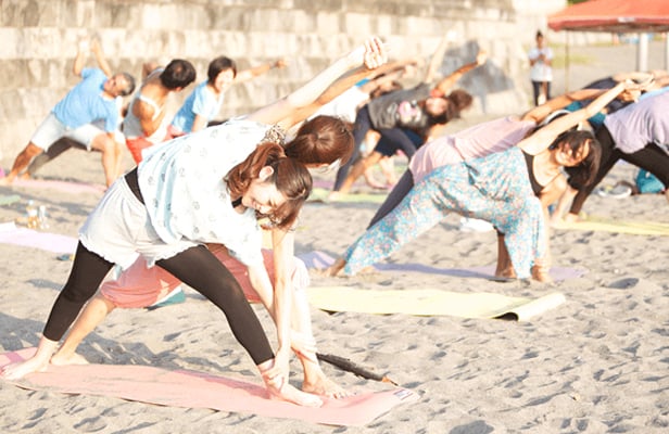Beach Yoga