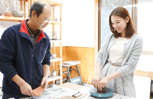先生に教われる奈々