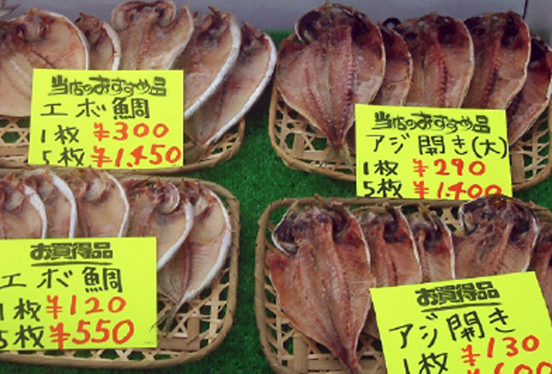 真鶴干し