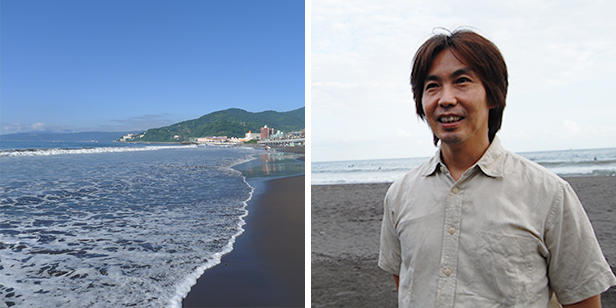 賀来宏さん(仮名)と海