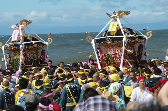 【茅ヶ崎市】茅ヶ崎海岸 浜降祭